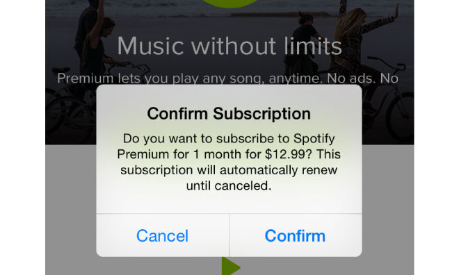 in app subscriptions - mobile app monetization 2020