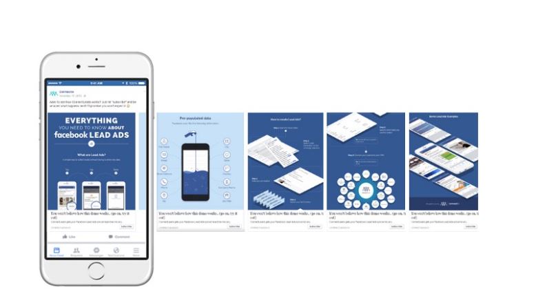 Facebook Carousel Ad