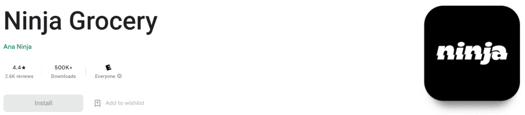 NInja app