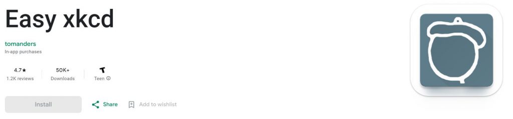 Easy xkcd