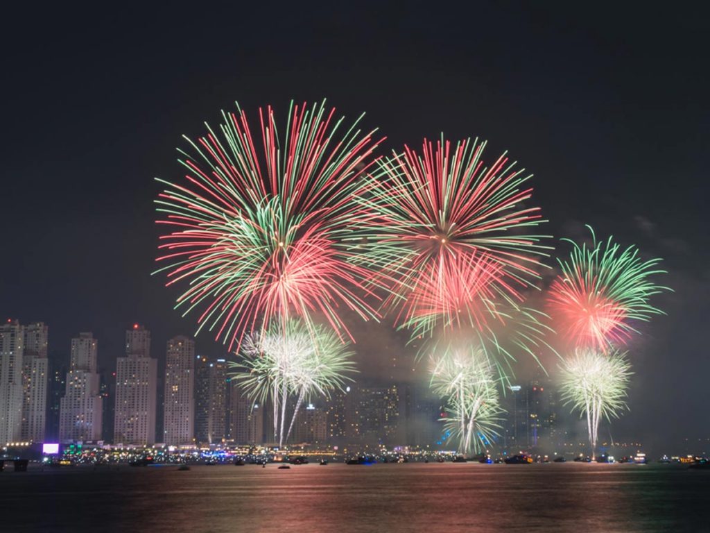Dubai Eid Fireworks